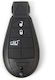 Car Key Shell with Key Blade with 3 Buttons for Chrysler / Dodge / Jeep