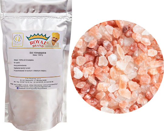 Natürliches Rosa Himalaya Salz Grob 1kg Royal Brand