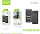 Green Lyca GL70175 Ηλιακό Power Bank 10000mAh 10W Μαύρο