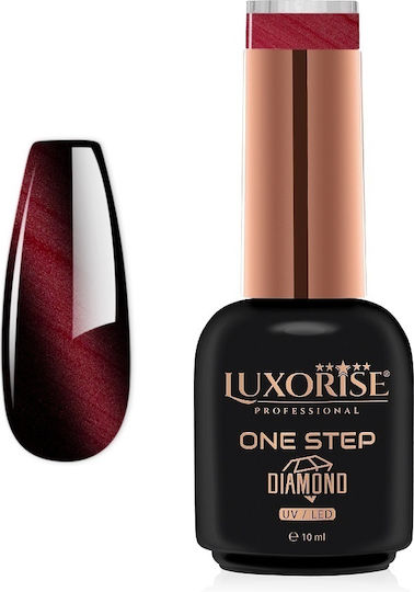 Luxorise Полутраен Лак За Нокти Cherry Wink Котешко Око 10мл