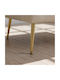 Samt Hocker Für Das Wohnzimmer Beige 80x42x41cm