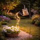 Solar Light with Warm White Light IP44 24.5x12x110cm