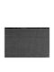 Non-Slip Black Doormat 90x60cm Thickness 4mm