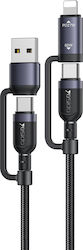 Yesido USB to Type-C / Lightning Cable 1m