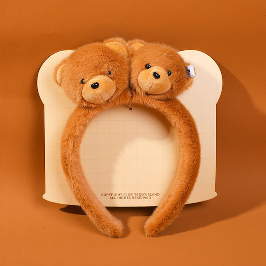 Teddy Island Series – Τρισδιάστατη Στέκα Μαλλιών Διπλό Σχέδιο