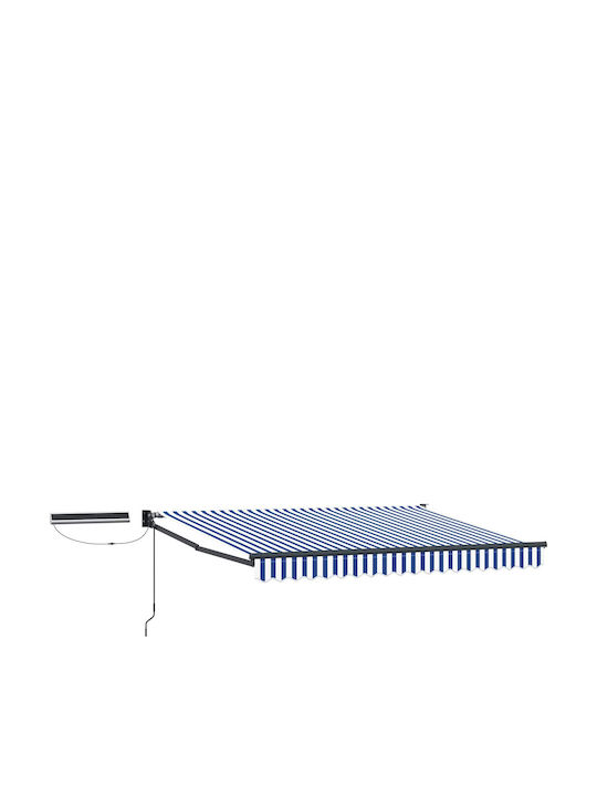 vidaXL Τέντα Βεράντας Μπλε 3.5x2m
