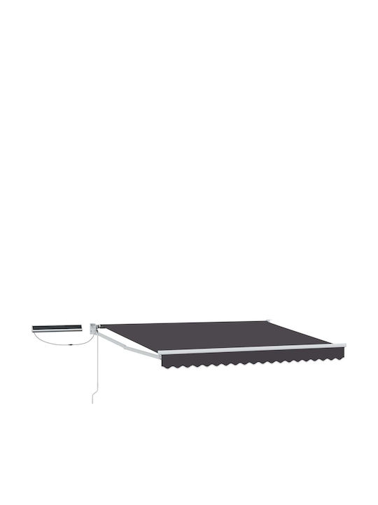 vidaXL Terrace Tent Gray 3.5x2m