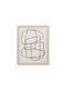 Handgefertigtes Gemälde Lineares Design 60x80cm
