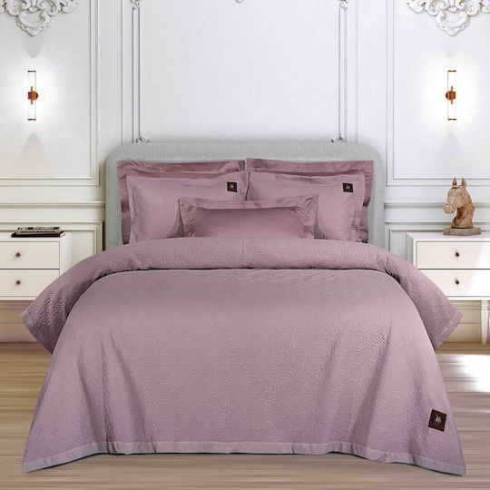 Κουβερλί 240x250 King Greenwich Polo Club Essential 4448 Nude 100% Microsatin