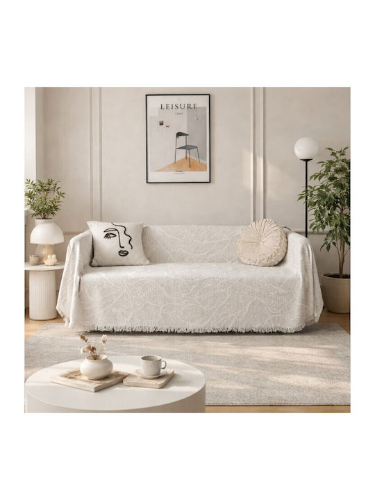 ForHome Set De Pleduri 3 Buc Ecru