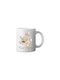 Mug "Happy Easter" Bunny Flowers