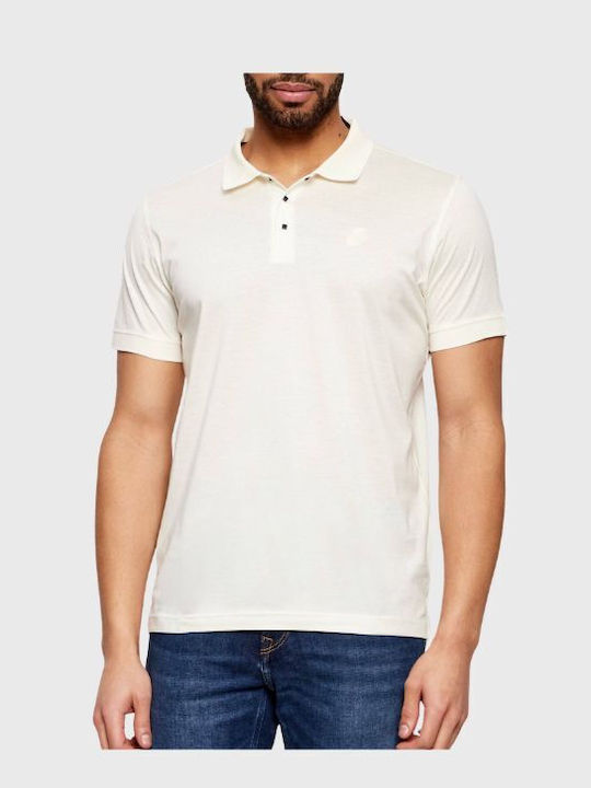 Karl Lagerfeld Polo Short Sleeve Blouse Beige
