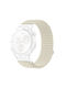 Beige Strap Apple Watch 38/40/41/42mm Huawei Watch GT4/GT5 41mm GT5 Pro 42mm