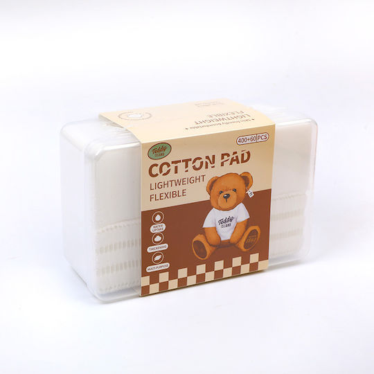 Multipurpose Cotton Teddy Island Series 400 Pieces + 60 Pieces