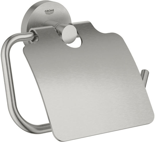 Grohe Wall Mounted Metal Grey Toilet Paper Holder