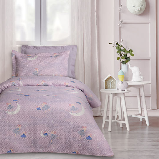 Das Home Kids Quilt Single 4980 Lilac 160x240cm
