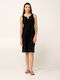Sommer Damenkleid Schwarz