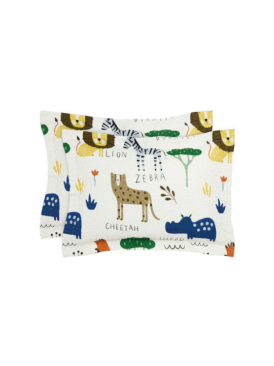 Das Home 4983 Kinder Kissenbezüge Set 50x70cm Mehrfarbig