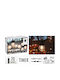 Waterproof Garland Lights LED IP44 5m with 20 Warm White Lamps