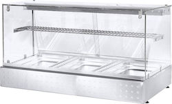 Niki Inox Heating Buffet with Power 2200W and Dimensions 110x68x68cm B0BI.68110H.31 Niki Inox Heating Buffet with Power 2200W and Dimensions 110x68x68cm B0BI.68110H.31