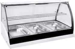 Niki Inox Heating Buffet with Power 2200W and Dimensions 110x68x68cm Niki Inox Heating Buffet with Power 2200W and Dimensions 110x68x68cm