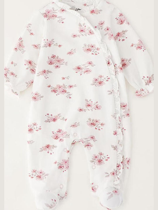 iDO Rosa Baby-Strampler