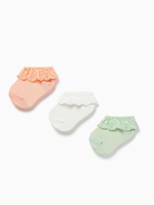 Zippy Kindersocken Ecru 3er-Pack