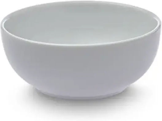 Cryspo Trio Serving Bowl Round Porcelain White with Diameter 12cm