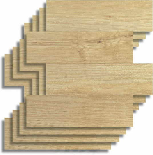 Decorative Wall Sticker Tiles 4 Pieces 25x25cm Douceur d'Intérieur