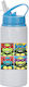 Kinder Trinkflasche Teenage Mutant Ninja Turtles 600ml Weiß Blau Deckel