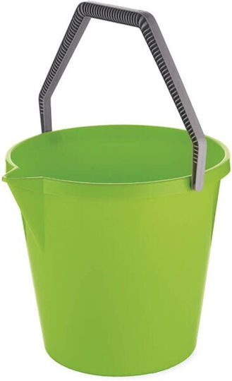 Gensini Plastic Bucket Capacity 10lt Green