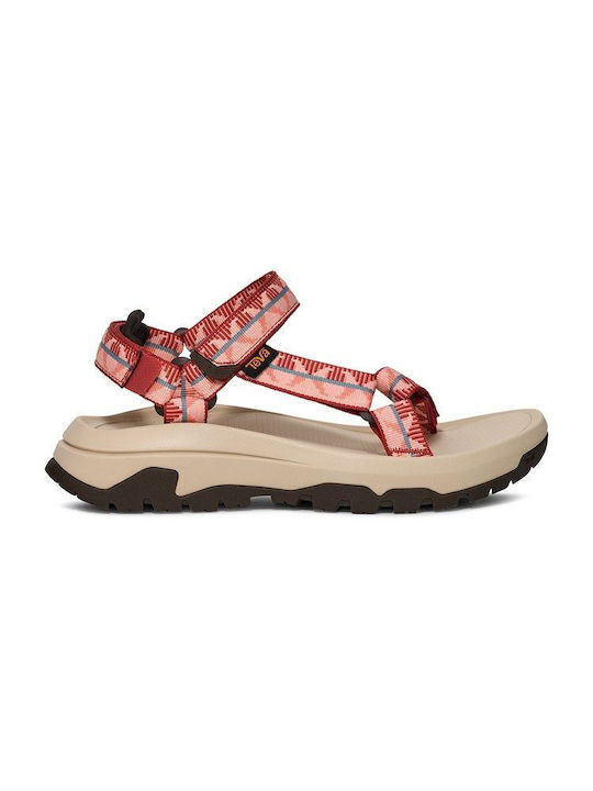 Teva Hurricane Flache Sandalen für Damen Sportl...