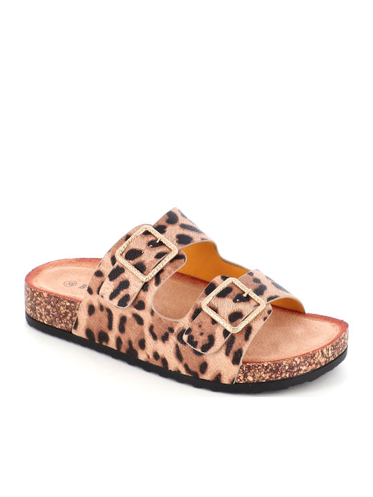 Women's Flat Sandals Brown 263/9004_Brown
