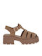 Leather Sandals Brown