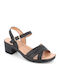 Damen Sandalen Schwarz 41/7736-51