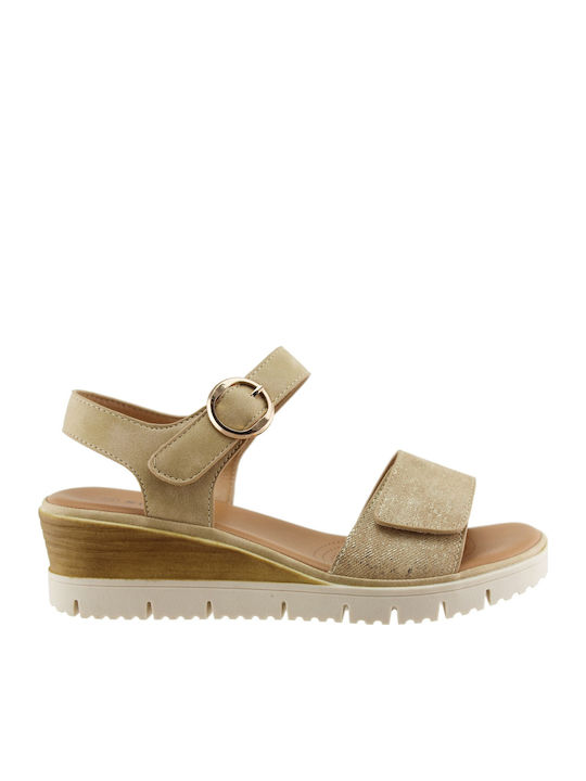 Sabino Sommer Damenplattformen Beige G-45308-F11