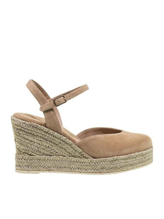Mourtzi Platforme Dama Tip Espadrile Bej