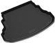 Novline Car Mat Trunk Type Raised Sides for Opel Mokka 2018 Black