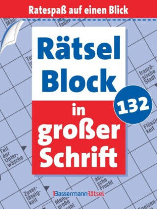 Rätselblock In Großer Schrift 132 (5 Exemplare À 2,99 Eur)
