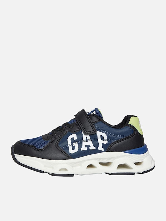 Kids Sneakers Anatomic with Hoop & Loop Closure Blue