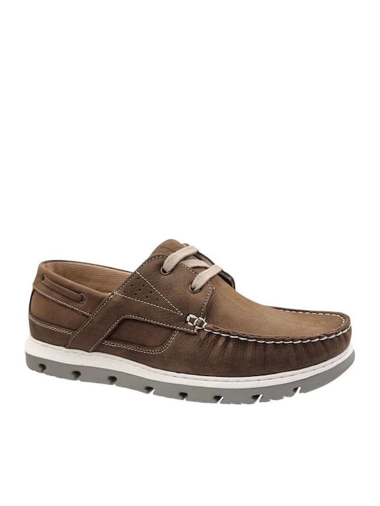 Adam's Shoes Leder Herren Mokassins in Braune F...