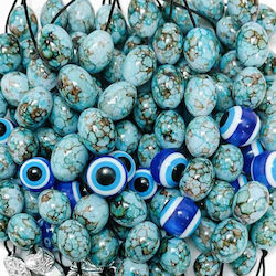 Oval Bead Worry Beads Brown