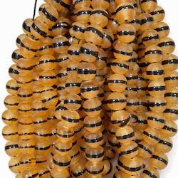 Beaded Worry Beads Orange