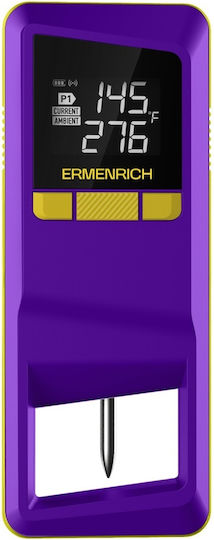 Ermenrich Wireless Digital BBQ Thermometer with Probe and Bluetooth
