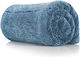 The Rag Company Car Microfiber Cleaning Cloth 1500gsm Blue 76x76cm