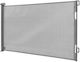 Klappbare Sicherheitstür aus Kunststoff in Grau Farbe 86x9x9cm