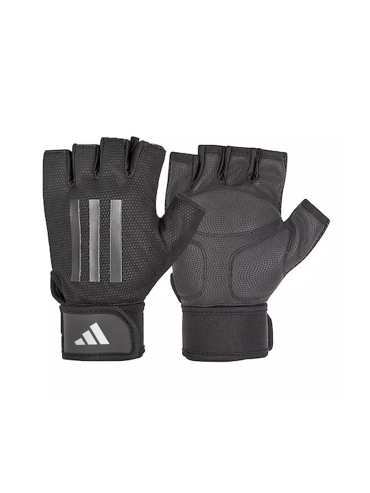 adidas Training Ανδρικά Αθλητικά Γάντια Γυμναστηρίου Γκρι