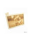 World of Wood Wooden Picture Frame with Beige Frame