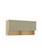 Wall Cabinet Nolcala 106 Green 186x43x85cm