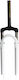 Front Suspension Bicycle Fork 26 Inches White